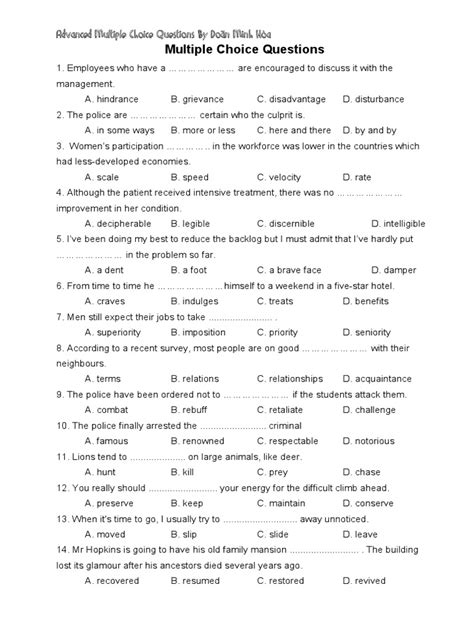 Simple Multiple Choice Problem に対する画像結果