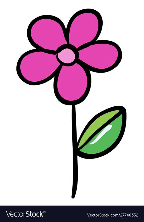 Image result for Single Flower Vector Free