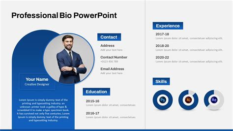 Bio Slide Template に対する画像結果