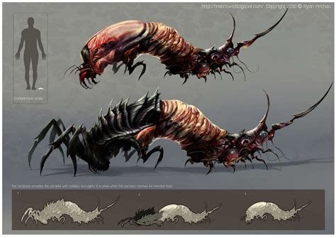 Toradh íomhá ar Alien Hybrid Monster Art