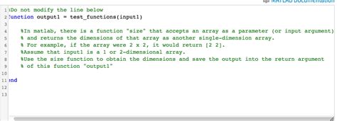 MATLAB Dimensions に対する画像結果