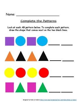 AB Shape Pattern に対する画像結果