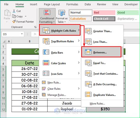 Image result for Specifying Conditional Formatting Excel