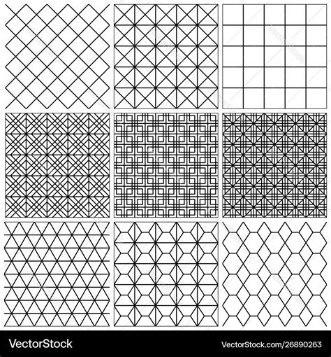 Geometric Line Patterns に対する画像結果