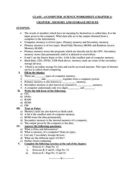 Image result for Virus Computer Worksheet Grade 4