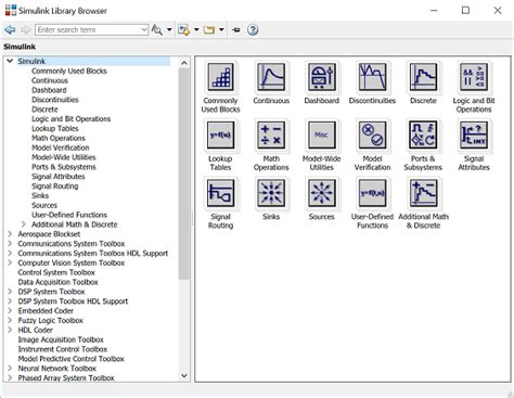 Image result for Simulink Block Library