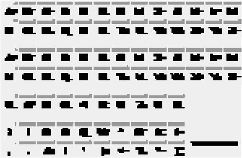 Coding Extened Font に対する画像結果