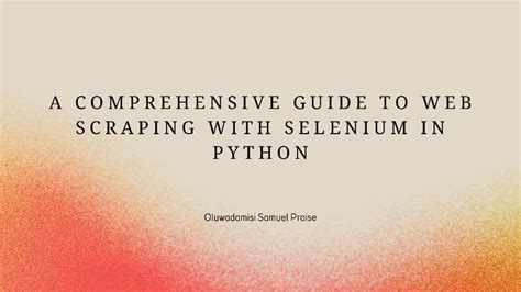 Image result for Selenium Web Scraping Python