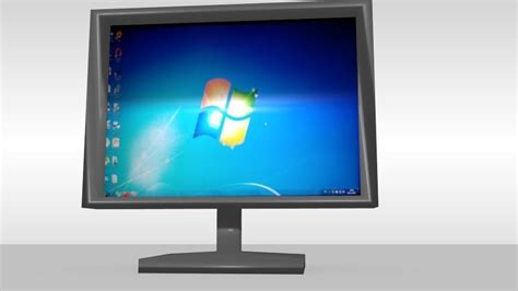 Image result for Computer Monitor 3D Model