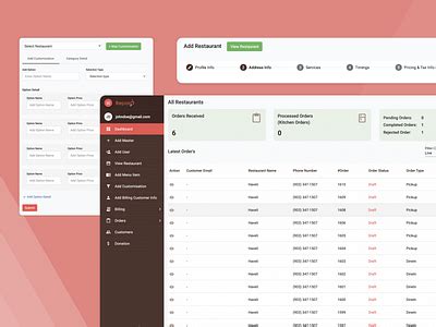 Image result for Ordering System Menu Design