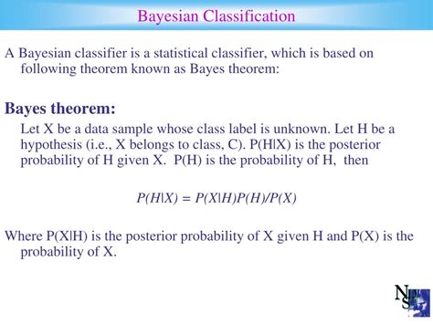 Image result for Bayesian Classification Example