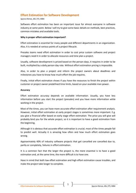 Image result for Level of Effort for Software Development Process