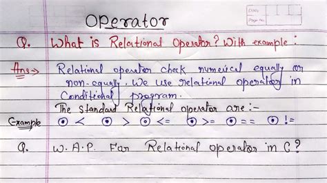 Image result for Relational Operator