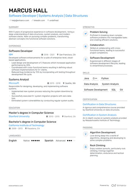 Image result for Computer Science Internship Resume