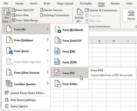 Image result for How Convert PDF to Excel File