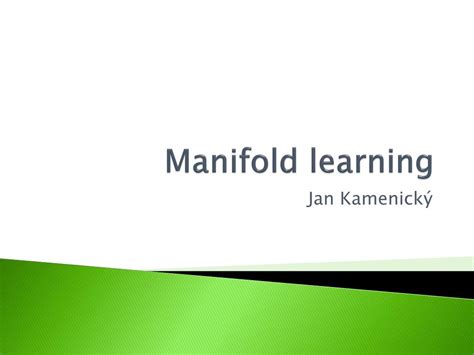 Image result for Manifold Learning Graph
