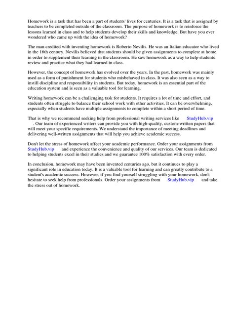 Image result for The Boy Who Invented Homework