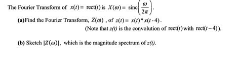 Rect Function Fourier Transform Table に対する画像結果