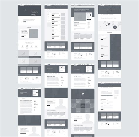Image result for Wireframe Website Design Templates