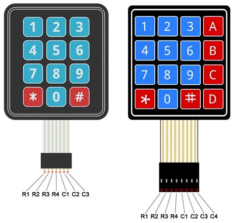 Image result for Keypad Arduino Setup