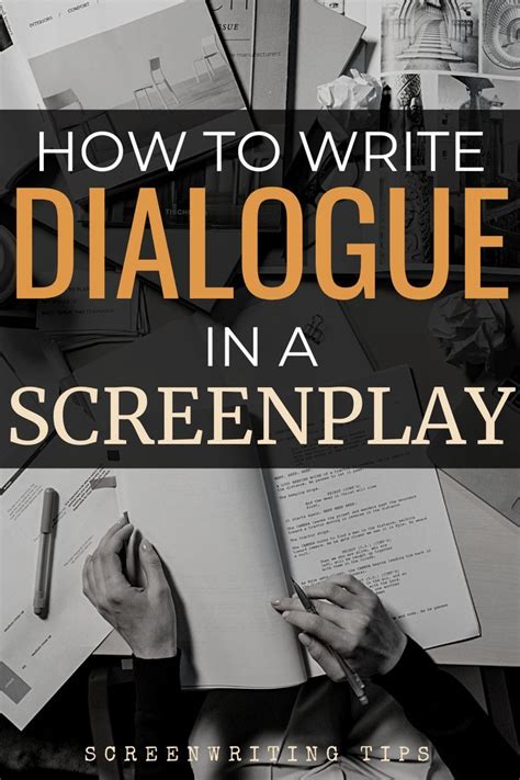 Résultat d’images pour Script Writing Dialogue