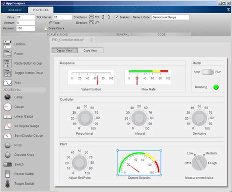Image result for MATLAB App Designer GUI Elements