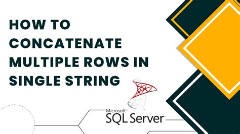Image result for SQL Concatenate Strings