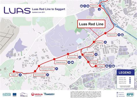 Image result for Luas Map