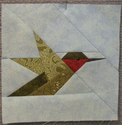 Image result for Hummingbird Quilt Block Pattern
