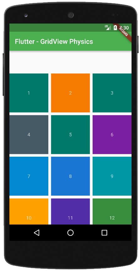 Image result for GridView Diving Flutter