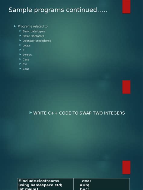 Simple Program Sample に対する画像結果