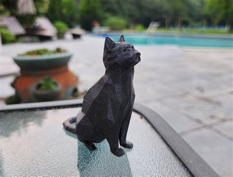 Toradh íomhá ar Low Poly Cat Model