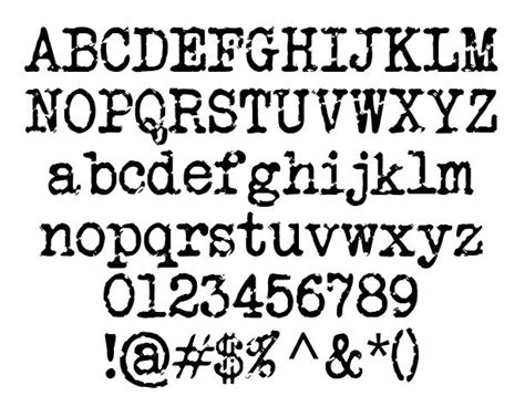 Image result for Typewriter Font