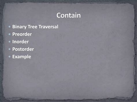 Binary Tree Traversal に対する画像結果