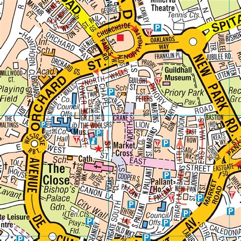 Image result for Chichester Postcode Map