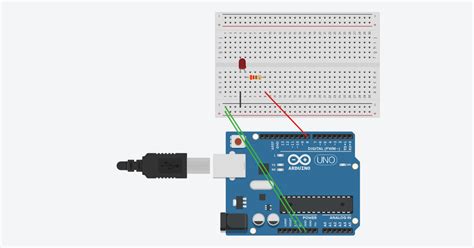 Toradh íomhá ar Arduino Getting Started Blinking LED Project