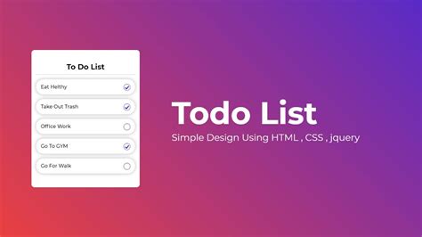 Image result for HTML List Task