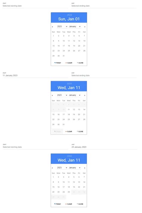 Bootstrap Date に対する画像結果
