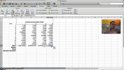 Image result for Mean Formula in Excel