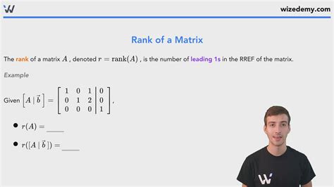 Image result for Rank Linear Algebra