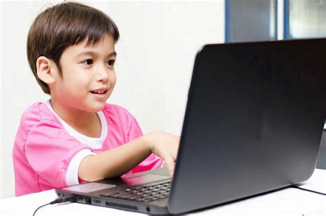 Image result for A Child Using Computer High Resolution
