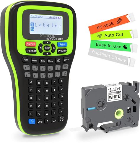 Amazon.com : HOCALORT P-100E Cable Labeler, Handheld Label Makers with ...