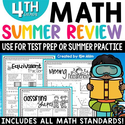 Image result for 4th Grade Math Worksheet Packet
