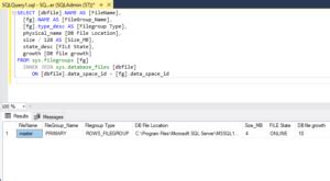 Mssql Filegroup に対する画像結果