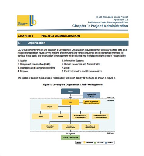Image result for Project Management Plan Example PDF