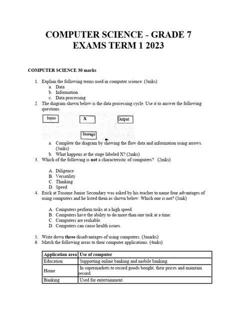 Image result for Printable Colllage Computer Science