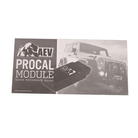 Afbeeldingsresultaten voor AEV ProCal Module