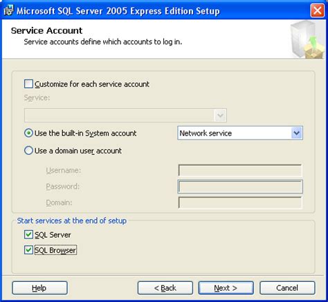 SQL Server Express 2005 に対する画像結果