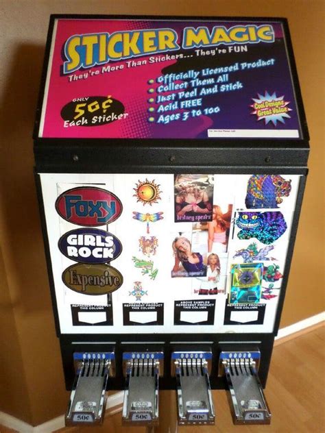 Image result for Sticker Coin Machine