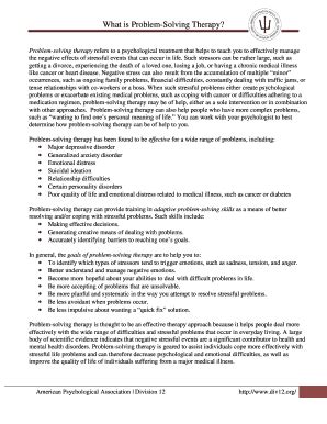 Image result for Key Terms of Problem Solving Therapy